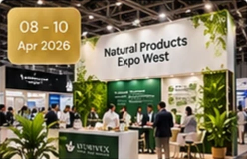 Ayush Extracts at Natural Products Expo West