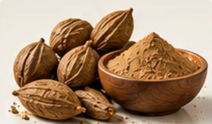 Harad fruits with extract powder