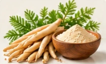 Shatavari roots with extract powder